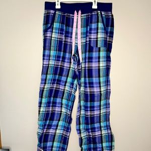 -Victoria's Secret- Plaid Lightweight Pajama Bottoms